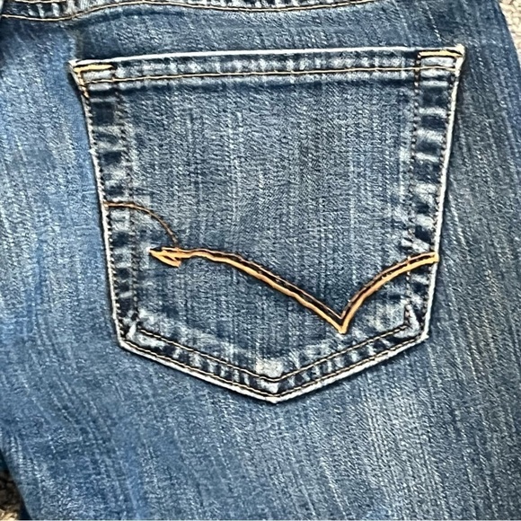 Big Star Jeans Womens 28 Blue Evan Skinny Capri Denim Cropped USA Stretch - Picture 11 of 12